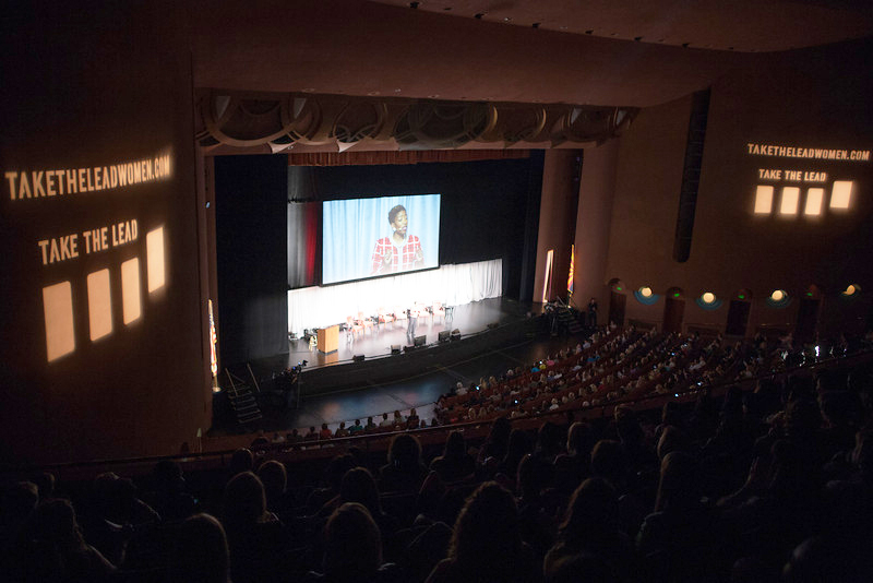 Take the Lead launch at Gammage Hall